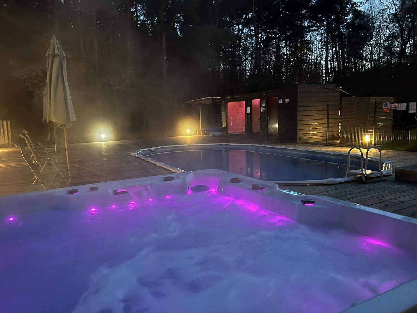 Jacuzzi na tarasie